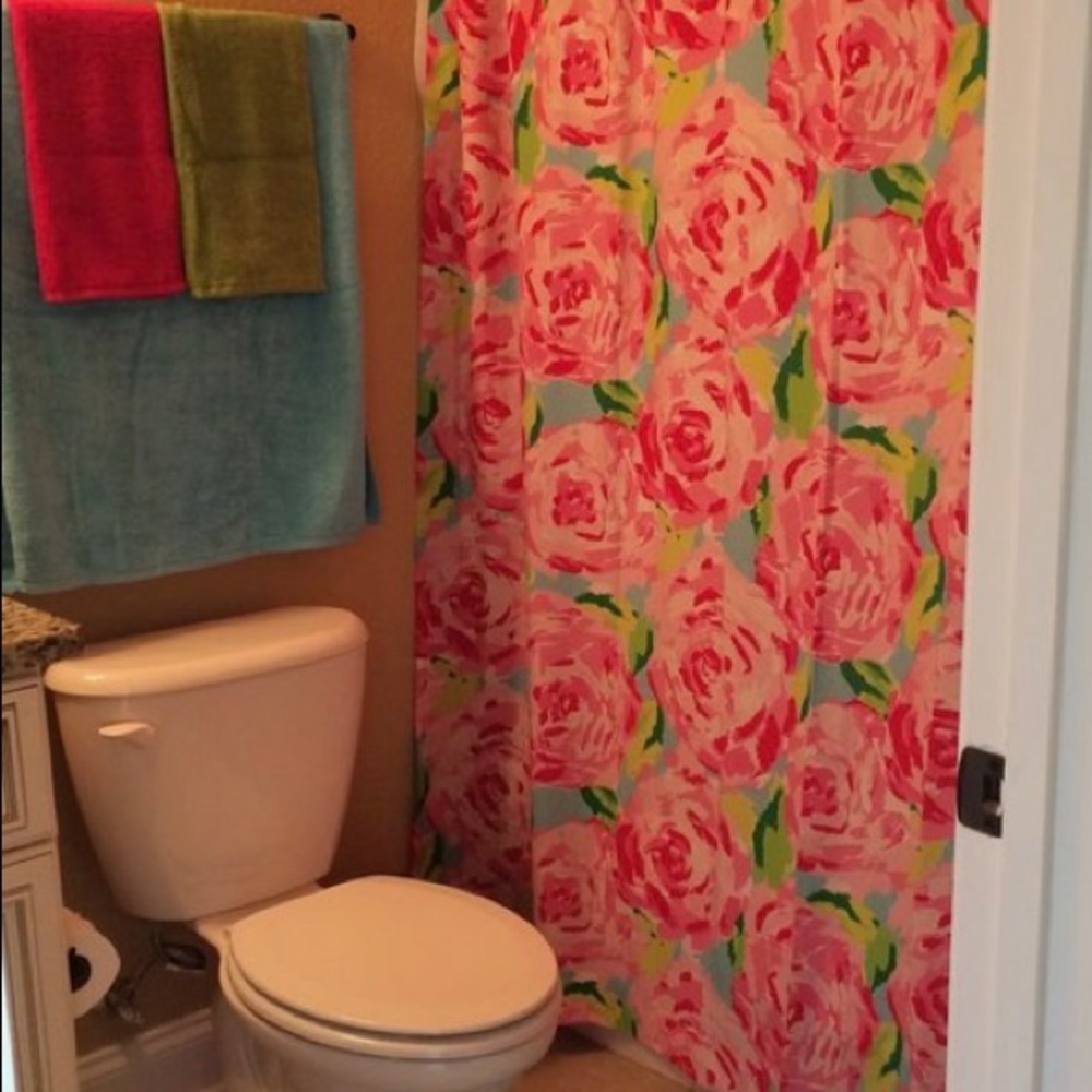 Lilly Pulitzer shower curtain